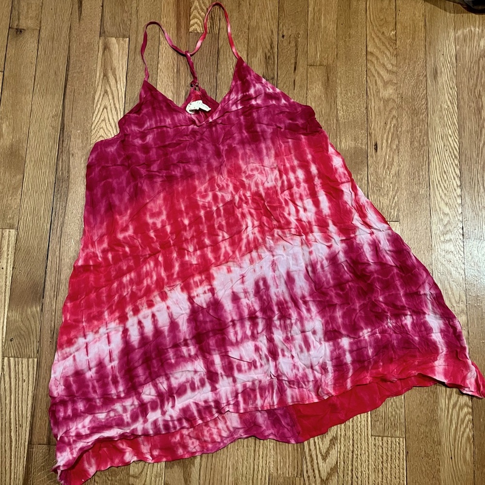 Tie dye handkerchief/trapeze dress